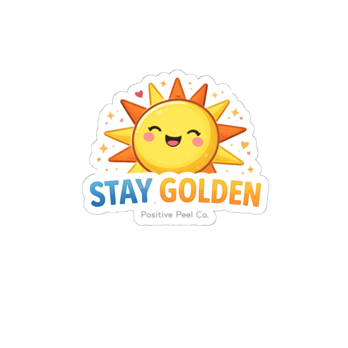 Stay Golden Sun Sticker