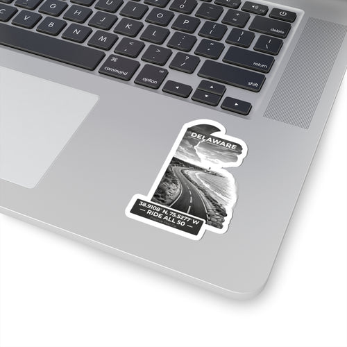 Delaware road trip sticker design