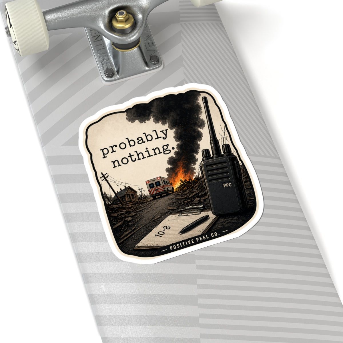 Emergency Responder Sticker